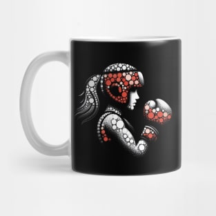 Female Boxer Mug